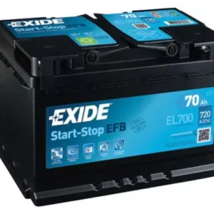 Акумулятор 70 Ah/12V EXIDE EFB Euro EL700 - (EL700 / EXIDE)