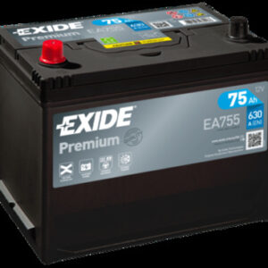75 Ah/12V EXIDE PREMIUM JIS (1) EA755 - (EA755 / EXIDE)