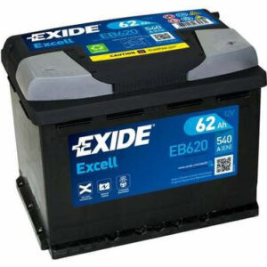 Акумулятор 62 Ah/12V EXIDE EXCELL Euro EB620 - (EB620 / EXIDE)