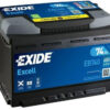Акумулятор 74 Ah/12V EXIDE EXCELL Euro EB740 ➤ (EB740 / EXIDE)