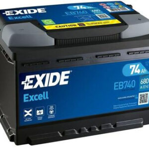Акумулятор 74 Ah/12V EXIDE EXCELL Euro EB740 - (EB740 / EXIDE)