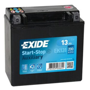 Акумулятор 13 Ah/12V EXIDE AGM AUXILIARY (1) EK131 - (EK131 / EXIDE)