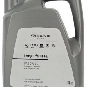 VW AUDI Longlife III FE 0W-30 5Lx3 - (GS55545M4 / VAG)