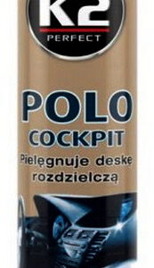 K2 POLO COCKPIT 300ml Поліроль д/панелі (лимон) (аерозоль)х24 - (K403CY / K2)
