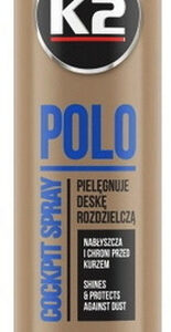 K2 POLO COCKPIT 300ml Поліроль д/панелі (вишня)(аерозоль) х24 - (K403WI / K2)