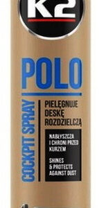K2 POLO COCKPIT 750ml Поліроль д/панелі (men)(аерозоль) х12 - (K407MA0 / K2)