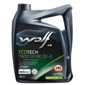 ECOTECH 0W20 SP/RC D1-3 4Lx4 - (1049891 / WOLF)