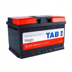 Акумулятор 75 Ah/12V TAB Magic (0) Euro (Низький) - (189 072 / TAB)