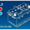 Акумулятор 70 Ah/12V TAB EFB (0) Euro - (212 070 / TAB)
