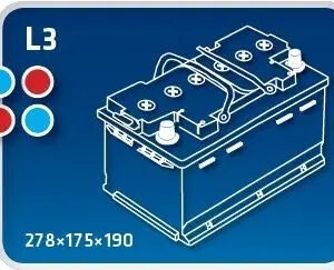 Акумулятор 70 Ah/12V TAB EFB (0) Euro - (212 070 / TAB)