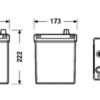 Акумулятор 65 Ah/12V TAB EFB JIS Euro (0) ➤ (212 860 / TAB)