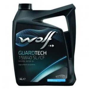GUARDTECH 15W40 SL/CF 4Lx4 - (8300219 / WOLF)