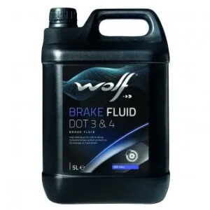 BRAKE FLUID DOT 3&4 5Lx4 - (8311482 / WOLF)