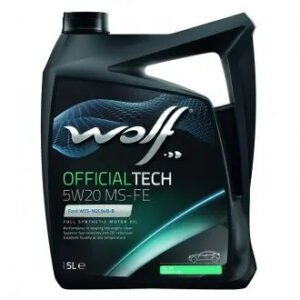 OFFICIALTECH 5W20 MS-FE 5Lx4 - (8320385 / WOLF)