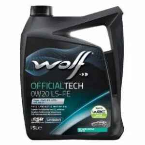 OFFICIALTECH 0W20 LS-FE 5Lx4 - (8339479 / WOLF)