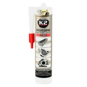 K2 SIL RED (RED SILICON +350С) 300g Силікон герметик (червоний) х15 - (B230N / K2)
