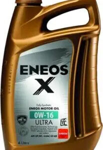 ENEOS X 0W-16 ULTRA (4Lx4) - (EU0020301N / ENEOS)