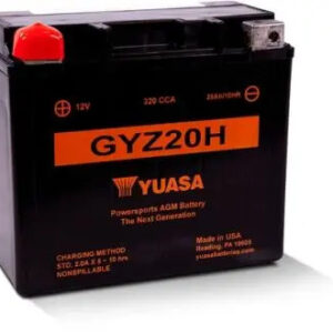 МОТО Yuasa 12V 21,1Ah High Performance MF VRLA Battery GYZ20H - (GYZ20H / Yuasa)
