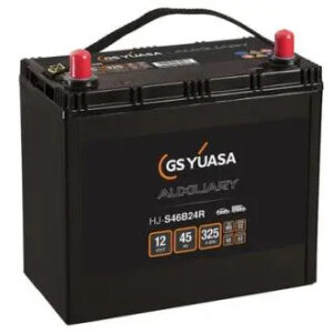 Акумулятор Yuasa 12V 45Ah Auxiliary AGM Battery Japan HJ-S46B24R (1) - (HJ-S46B24R / Yuasa)