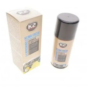 K2 KLIMA FRESH 150ml Освіжувач системи автокондиціонера лимон (аерозоль) х24 NEW - (K222 / K2)