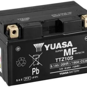 Акумулятор МОТО Yuasa 12V 9,1Ah MF VRLA Battery AGM TTZ10S(сухозаряжений) - (TTZ10S / Yuasa)