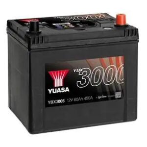 Акумулятор Yuasa 12V 60Ah SMF Battery Japan YBX3005 (0) - (YBX3005 / Yuasa)