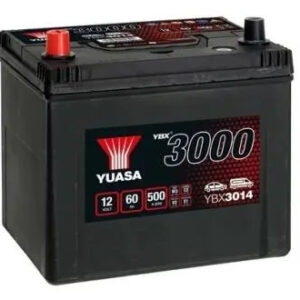 Акумулятор Yuasa 12V 60Ah SMF Battery Japan YBX3014 (1) - (YBX3014 / Yuasa)
