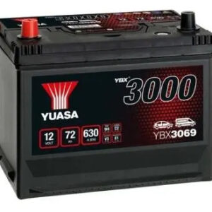Акумулятор Yuasa 12V 72Ah SMF Battery Japan YBX3069 (1) - (YBX3069 / Yuasa)