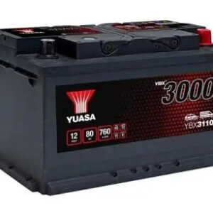 Акумулятор Yuasa 12V 80Ah SMF Battery YBX3110 (0) - (YBX3110 / Yuasa)
