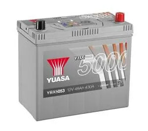 Акумулятор Yuasa 12V 50Ah Silver High Performance Battery Japan YBX5053 (0) - (YBX5053 / Yuasa)