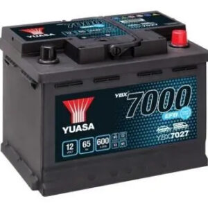 Акумулятор Yuasa 12V 65Ah 600A EFB Start Stop Battery YBX7027 (0) - (YBX7027 / Yuasa)