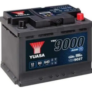 Акумулятор Аккумулятор YBX9027 Yuasa 12V 60Ah 640A - (YBX9027 / Yuasa)