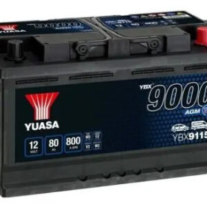 Акумулятор Аккумулятор YBX9115 Yuasa 12V 80Ah 800A - (YBX9115 / Yuasa)