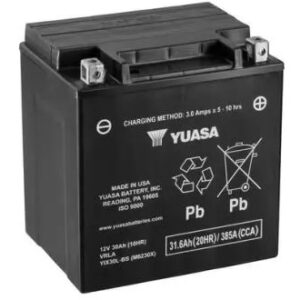 Акумулятор МОТО Yuasa 12V 31.6Ah High Performance MF VRLA Battery AGM YIX30L-BS(сухозаряжений) - (YIX30L-BS / Yuasa)