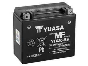 Акумулятор МОТО Yuasa 12V 18,9Ah MF VRLA Battery YTX20-BS(сухозаряжений) - (YTX20-BS / Yuasa)