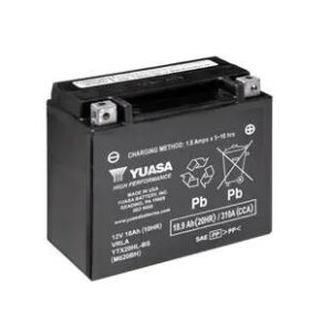 Акумулятор МОТО Yuasa 12V 18,9Ah High Performance MF VRLA Battery AGM YTX20HL-BS (сухозаряжений) - (YTX20HL-BS / Yuasa)