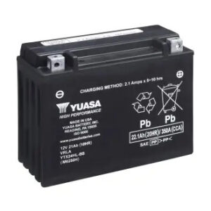 Акумулятор МОТО Yuasa 12V 22,1Ah High Performance MF VRLA Battery YTX24HL-BS(сухозаряжений) - (YTX24HL-BS / Yuasa)