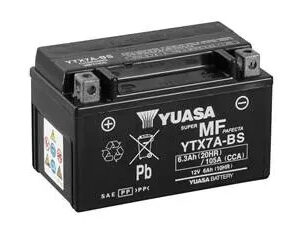 Акумулятор МОТО Yuasa 12V 6Ah MF VRLA Battery AGM YTX7A-BS(сухозаряжений) - (YTX7A-BS / Yuasa)