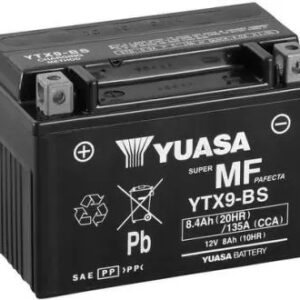 Акумулятор МОТО Yuasa 12V 8Ah MF VRLA Battery YTX9-BS (сухозаряжений) - (YTX9-BS / Yuasa)