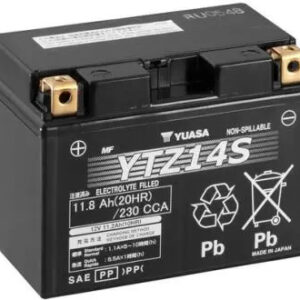 Акумулятор МОТО Yuasa 12V 11,8Ah High Performance MF VRLA Battery YTZ14S(GEL) - (YTZ14S / Yuasa)