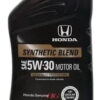 HONDA Genuie SYNTHETIC BLEND 5W-30 SP/GF-6 1qt (946 ml)х12 - (08798-9134 / HONDA)