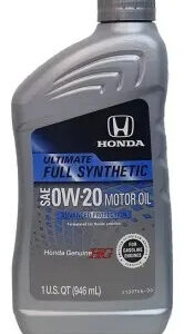 HONDA Genuie ULTIMATE FULL SYNTHETIC 0W-20 SP/GF-6 1qt (946 ml)х12 - (08798-9137 / HONDA)