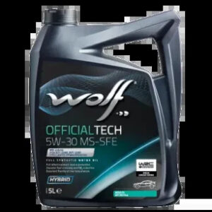 OFFICIALTECH 5W-30 MS-SFE 5Lx4 - NEW - (1053228 / WOLF)