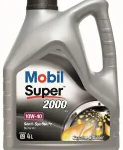 Mobil Super 2000 X1 10W40 4L (x4) - (150018 / MOBIL)