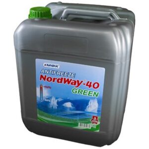 Антифриз NordWay-40 GREEN, 8,4кг - (4820250120442 / МФК)