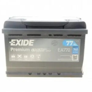Акумулятор 77 Ah/12V EXIDE PREMIUM Euro EA770 - (EA770 / EXIDE)
