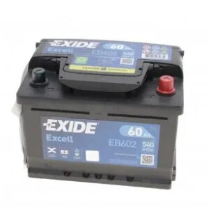 Акумулятор 62 Ah/12V EXIDE EXCELL Euro EB602 242х175х175 - (EB602 / EXIDE)