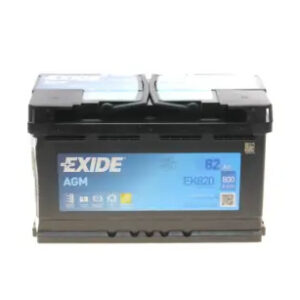 Акумулятор 82 Ah/12V EXIDE AGM Euro EK820 - (EK820 / EXIDE)