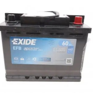 Акумулятор 60 Ah/12V EXIDE EFB Euro EL600 - (EL600 / EXIDE)