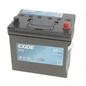 Акумулятор 60 Ah/12V EXIDE EFB JIS Euro ЕL604 - (EL604 / EXIDE)
